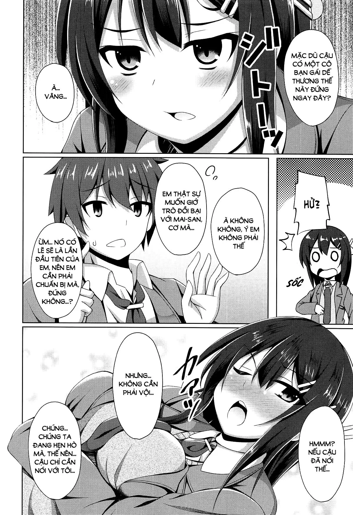 Mai-san Ecchi Shimasen ka? | Chịch senpai đi tất chân thì còn đ*o gì bằng? - Mai-san Ecchi Shimasen ka? | Chịch senpai đi tất chân thì còn đ*o gì bằng? trang 5