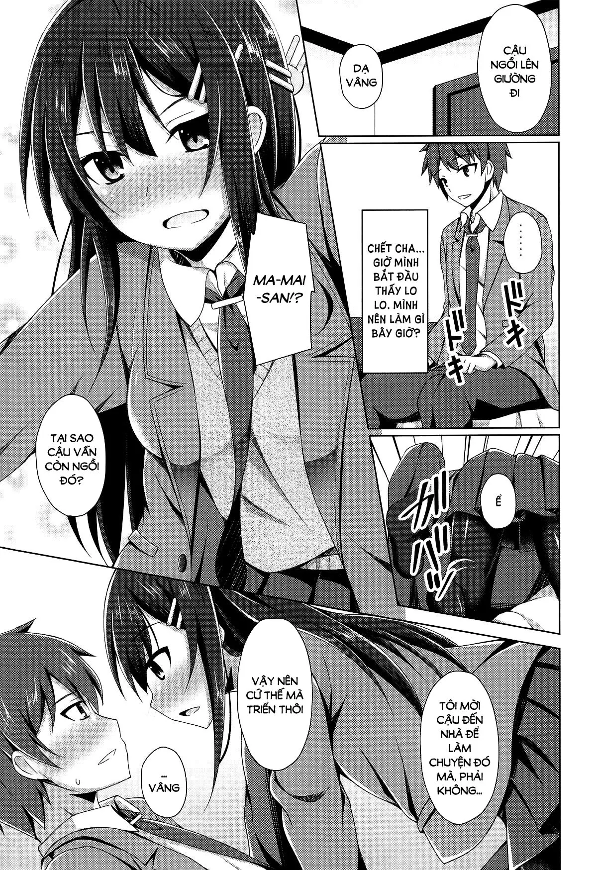 Mai-san Ecchi Shimasen ka? | Chịch senpai đi tất chân thì còn đ*o gì bằng? - Mai-san Ecchi Shimasen ka? | Chịch senpai đi tất chân thì còn đ*o gì bằng? trang 8