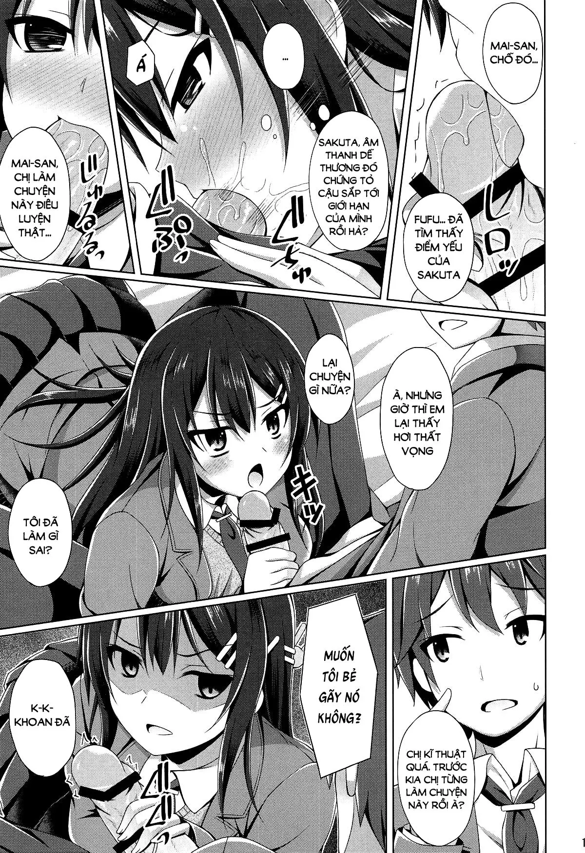 Mai-san Ecchi Shimasen ka? | Chịch senpai đi tất chân thì còn đ*o gì bằng? - Mai-san Ecchi Shimasen ka? | Chịch senpai đi tất chân thì còn đ*o gì bằng? trang 10