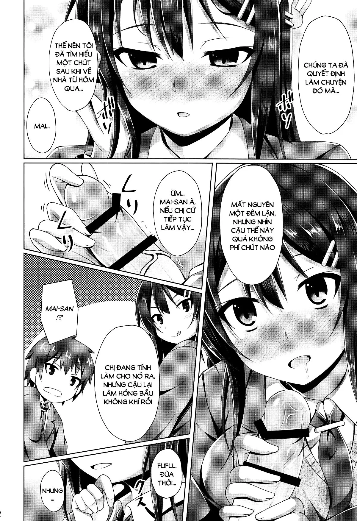 Mai-san Ecchi Shimasen ka? | Chịch senpai đi tất chân thì còn đ*o gì bằng? - Mai-san Ecchi Shimasen ka? | Chịch senpai đi tất chân thì còn đ*o gì bằng? trang 11