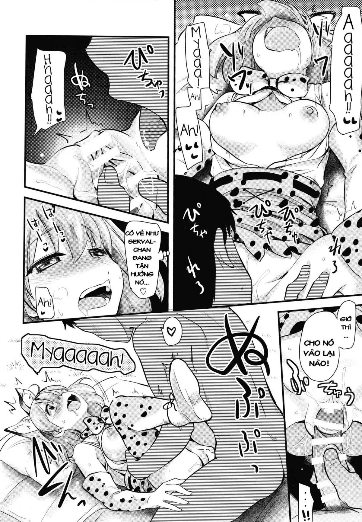 Sugoi! Anata wa Hitori Koubi Gokko ga Tokui na Friends Nanda ne - Serval-chan ni, "Hanshoku no Tame no Koubi" ja nai, Kimochiyoku Naru Tame no "Namahame Sex" Oshieteageru Hanashi. - Sugoi! Anata wa Hitori Koubi Gokko ga Tokui na Friends Nanda ne - Serval-chan ni, "Hanshoku no Tame no Koubi" ja nai, Kimochiyoku Naru Tame no "Namahame Sex" Oshieteageru Hanashi. trang 11