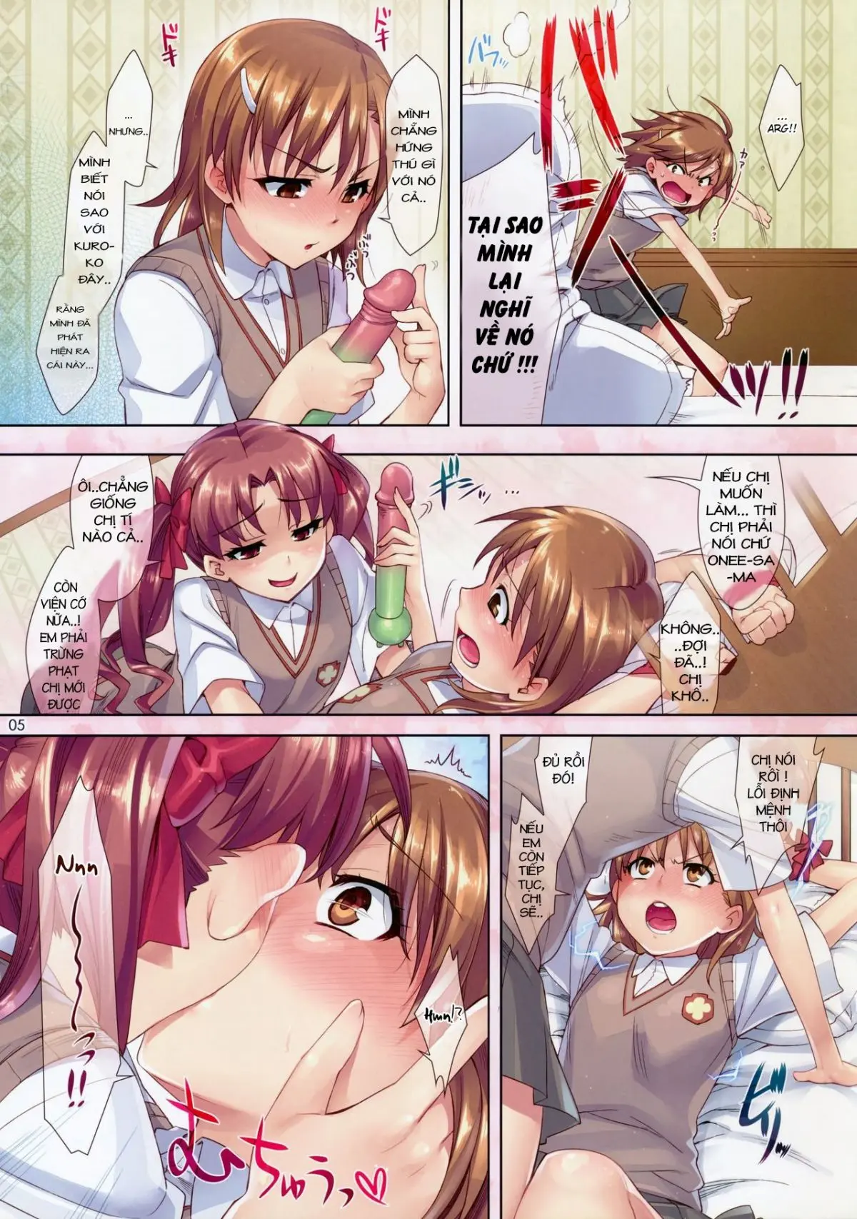 Mousou Railgun (decensored) - Mousou Railgun (decensored) trang 5