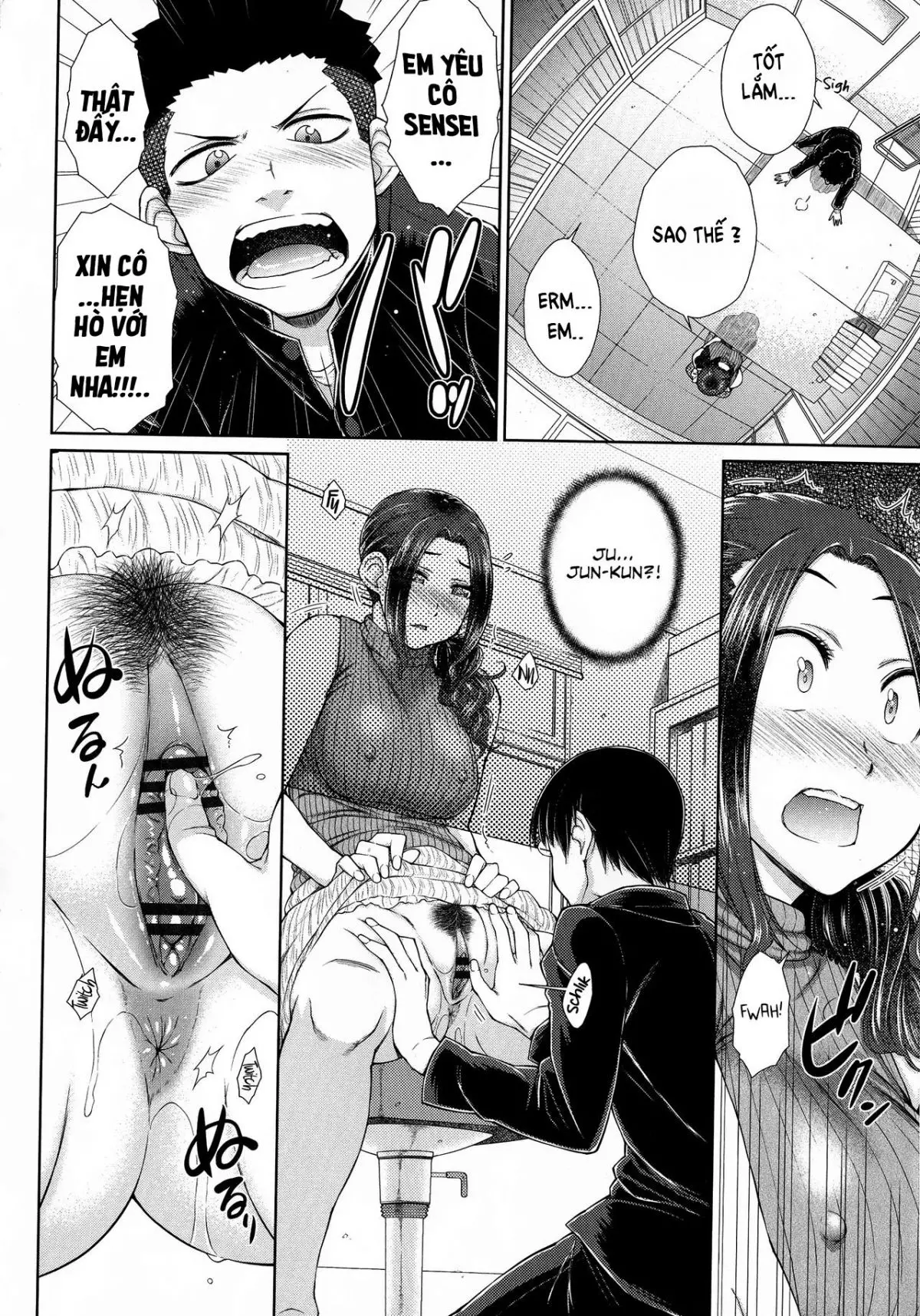 Maru Maru Maru Suki na Boku no Yome ga Onna Kyoushi na Ken - She likes sexual intercourse in wives. Ch. 1 - Maru Maru Maru Suki na Boku no Yome ga Onna Kyoushi na Ken - She likes sexual intercourse in wives. Ch. 1 trang 11