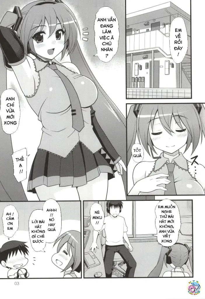 Uchi ni Kita Denshi no Utahime ga Ero Sugite Sagyou ga Hakadoranai Ken - Uchi ni Kita Denshi no Utahime ga Ero Sugite Sagyou ga Hakadoranai Ken trang 2