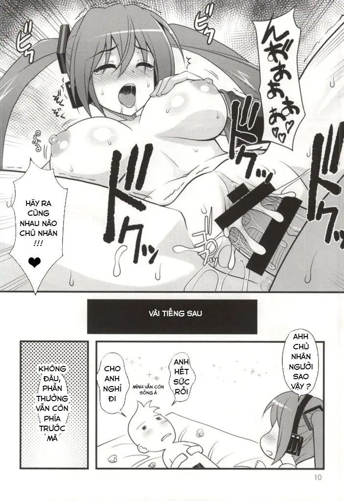 Uchi ni Kita Denshi no Utahime ga Ero Sugite Sagyou ga Hakadoranai Ken - Uchi ni Kita Denshi no Utahime ga Ero Sugite Sagyou ga Hakadoranai Ken trang 9