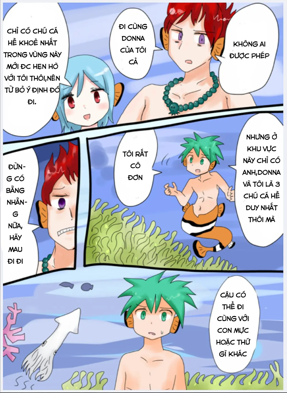 Kakurekumanomi Monogatari | Clownfish Tales - Kakurekumanomi Monogatari | Clownfish Tales trang 3