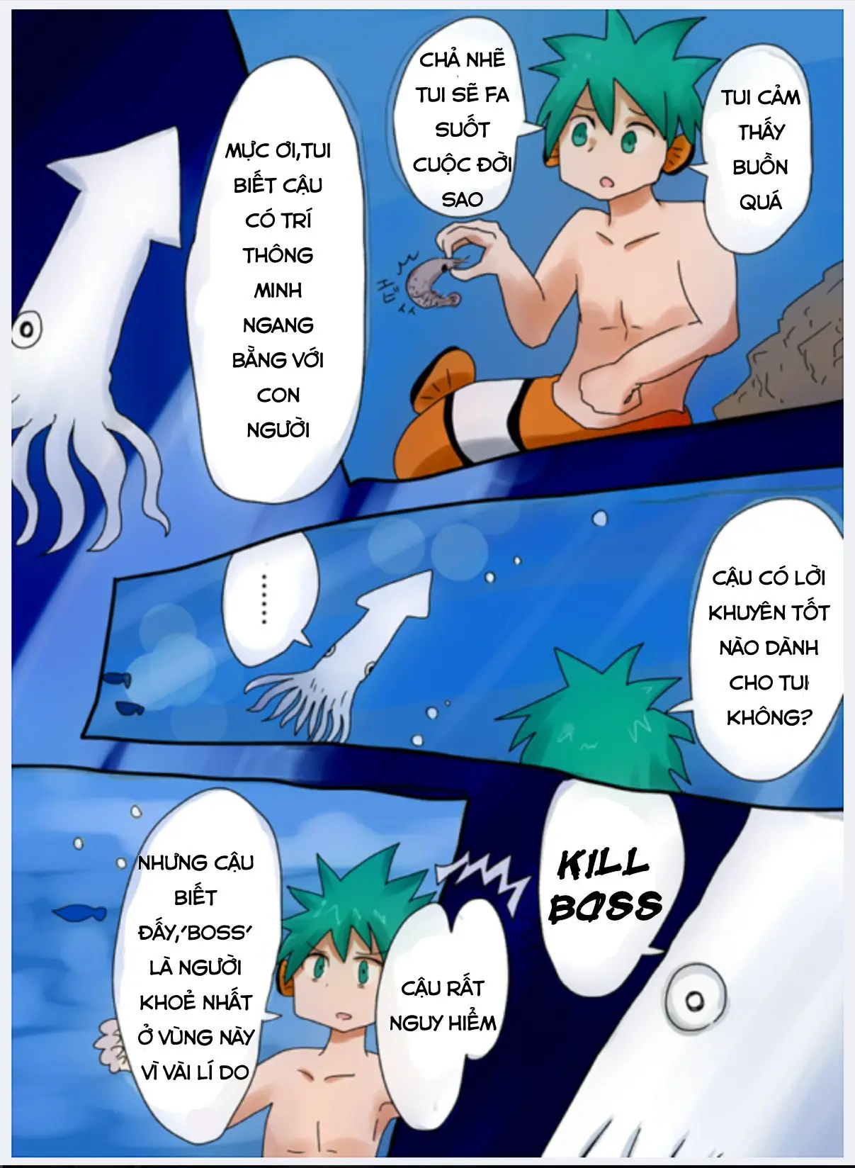 Kakurekumanomi Monogatari | Clownfish Tales - Kakurekumanomi Monogatari | Clownfish Tales trang 4