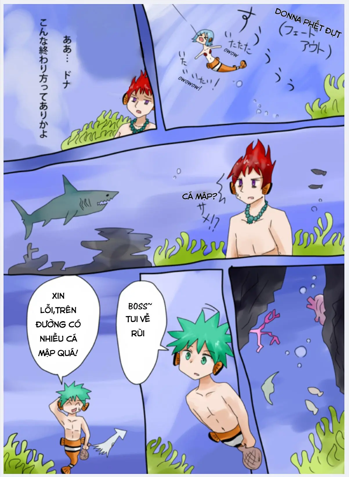 Kakurekumanomi Monogatari | Clownfish Tales - Kakurekumanomi Monogatari | Clownfish Tales trang 9