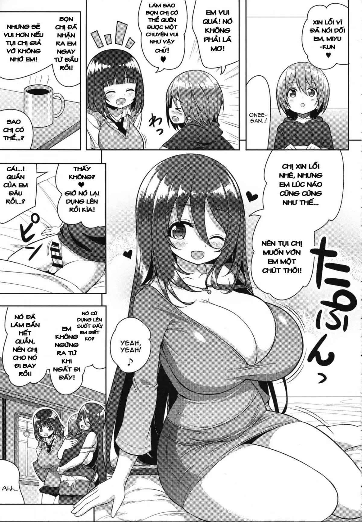 Onee-san to Onee-chan de Sandwich - Onee-san to Onee-chan de Sandwich trang 10