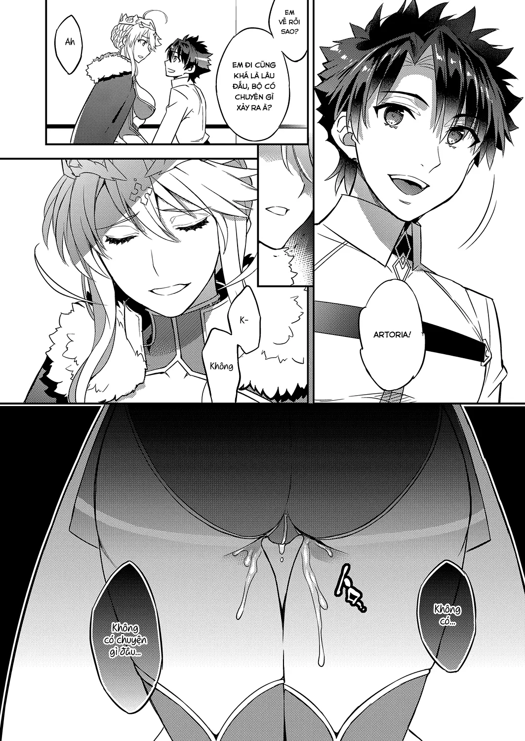 Shinjite Okuridashita Artoria ga NTRreru nante... - Shinjite Okuridashita Artoria ga NTRreru nante... trang 25