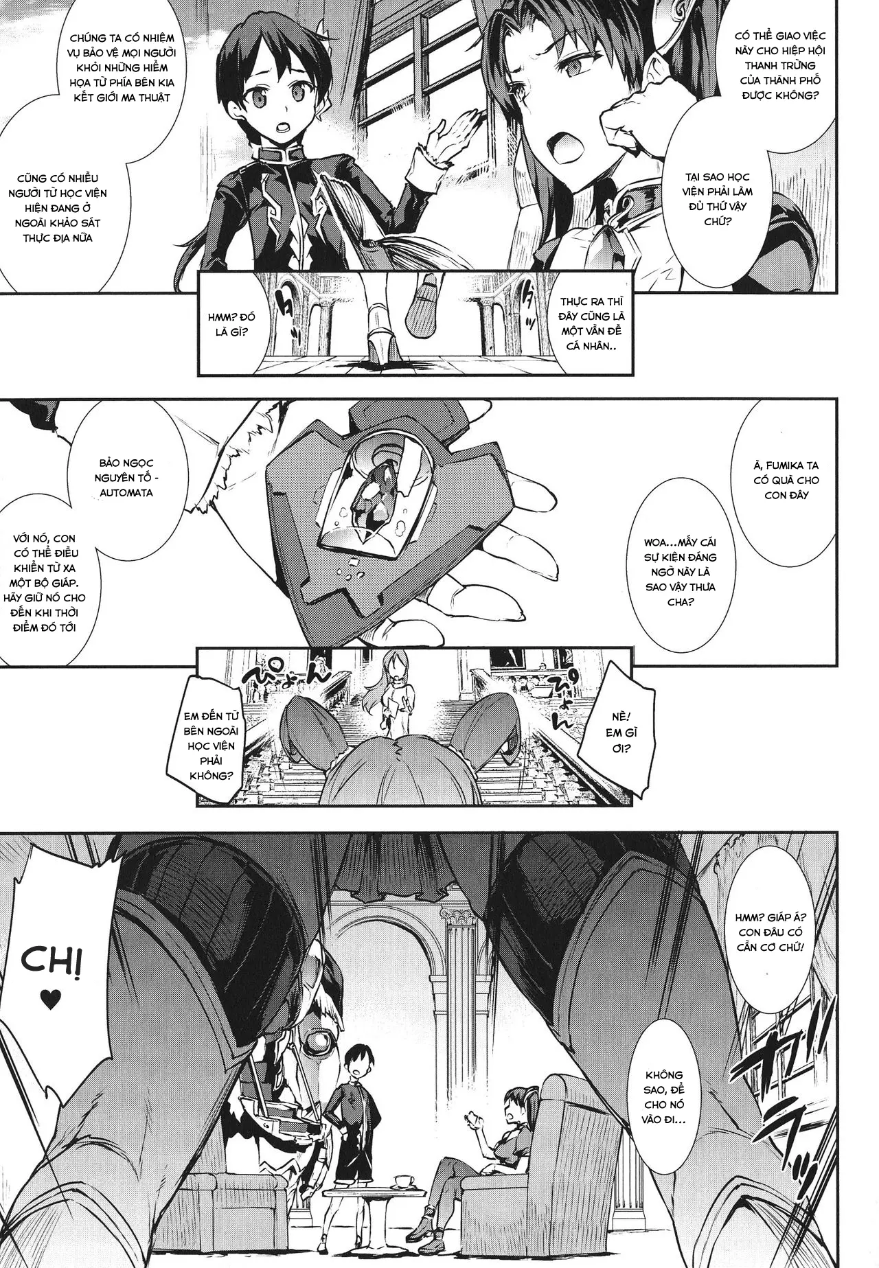 Raikou Shinki Igis Magia -PANDRA saga 3rd ignition- Ch. 1 - Raikou Shinki Igis Magia -PANDRA saga 3rd ignition- Ch. 1 trang 13