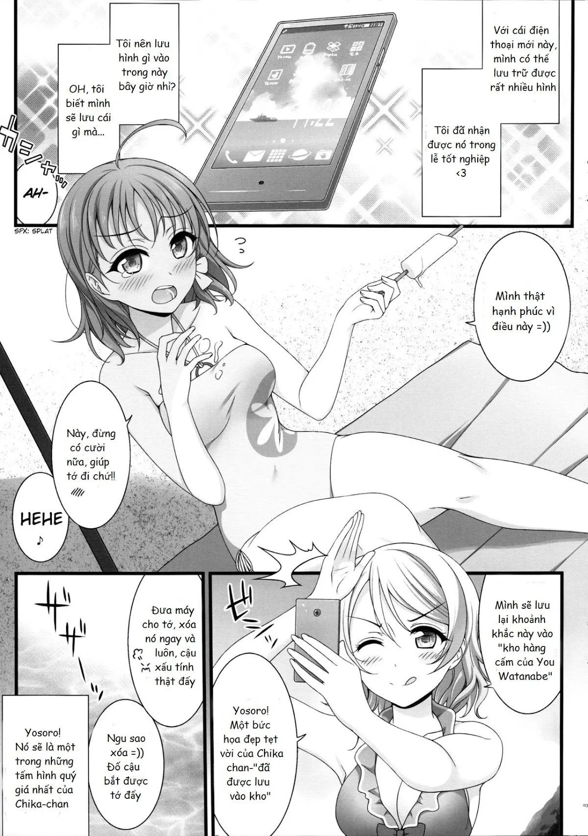 Nandaka Konya wa Nemurenai. | Somehow, I can't sleep tonight. - Nandaka Konya wa Nemurenai. | Somehow, I can't sleep tonight. trang 3
