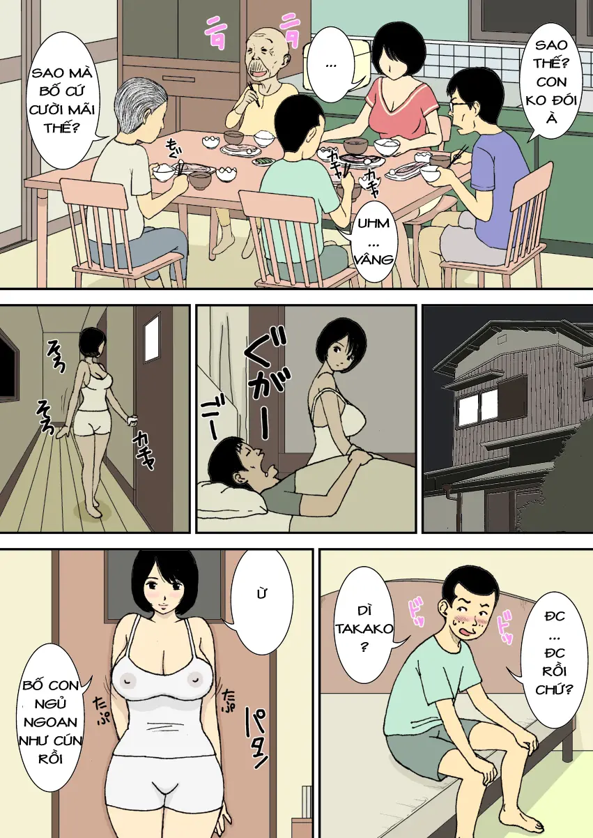 Ojii-chan to Gifu to Giri no Musuko to, Kyonyuu Yome. | Ông nội, bố chồng, con trai chồng và cô vợ vú bự Ch. 1 - Ojii-chan to Gifu to Giri no Musuko to, Kyonyuu Yome. | Ông nội, bố chồng, con trai chồng và cô vợ vú bự Ch. 1 trang 10
