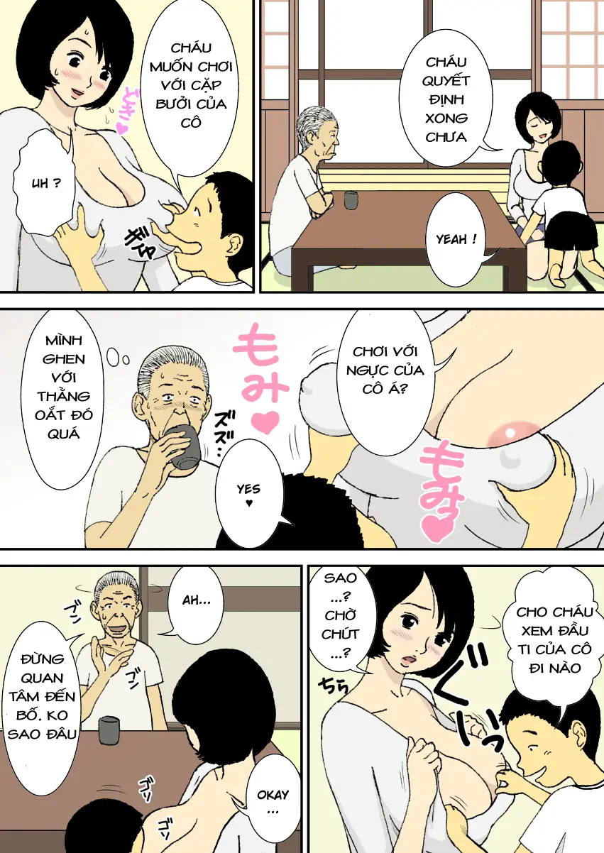 Ojii-chan to Gifu to Giri no Musuko to, Kyonyuu Yome. | Ông nội, bố chồng, con trai chồng và cô vợ vú bự Ch. 1 - Ojii-chan to Gifu to Giri no Musuko to, Kyonyuu Yome. | Ông nội, bố chồng, con trai chồng và cô vợ vú bự Ch. 1 trang 14