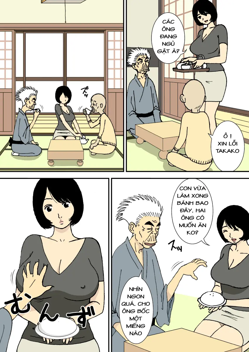 Ojii-chan to Gifu to Giri no Musuko to, Kyonyuu Yome. | Ông nội, bố chồng, con trai chồng và cô vợ vú bự Ch. 1 - Ojii-chan to Gifu to Giri no Musuko to, Kyonyuu Yome. | Ông nội, bố chồng, con trai chồng và cô vợ vú bự Ch. 1 trang 22