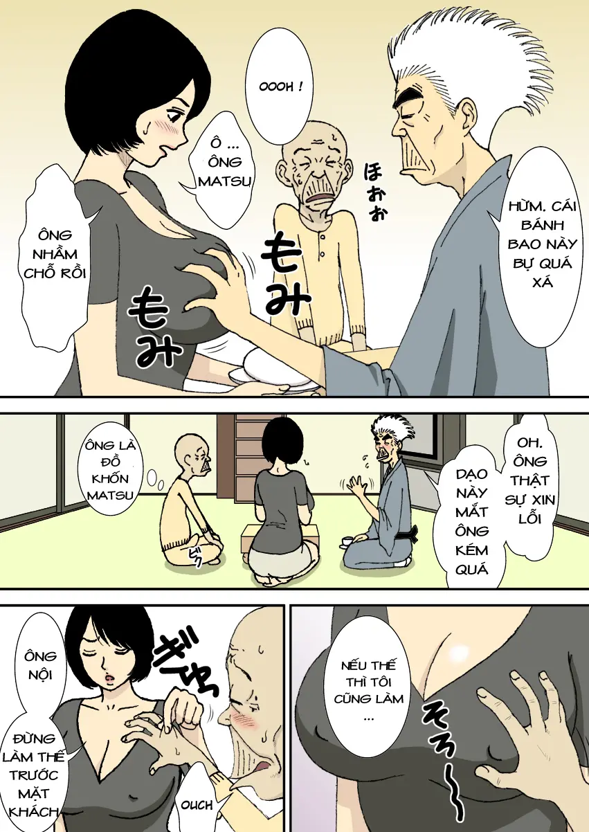 Ojii-chan to Gifu to Giri no Musuko to, Kyonyuu Yome. | Ông nội, bố chồng, con trai chồng và cô vợ vú bự Ch. 1 - Ojii-chan to Gifu to Giri no Musuko to, Kyonyuu Yome. | Ông nội, bố chồng, con trai chồng và cô vợ vú bự Ch. 1 trang 23