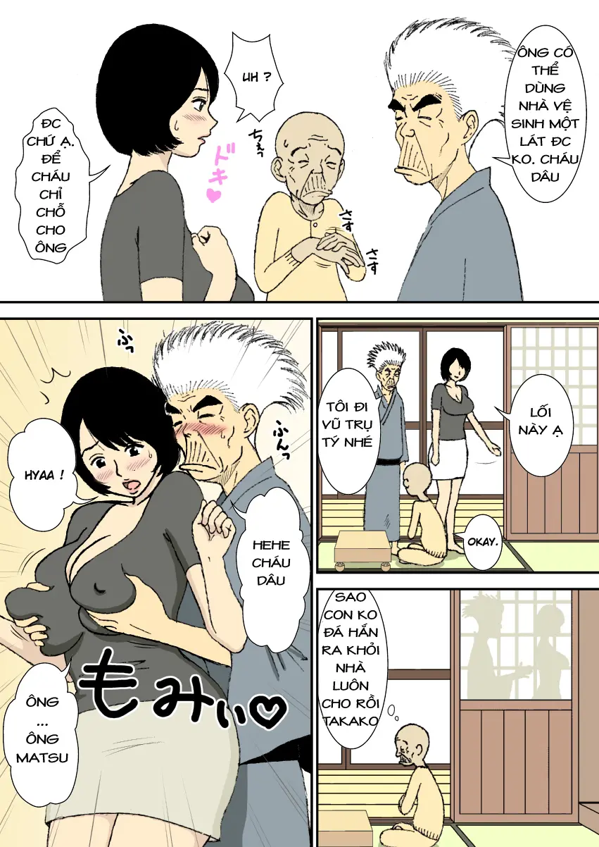 Ojii-chan to Gifu to Giri no Musuko to, Kyonyuu Yome. | Ông nội, bố chồng, con trai chồng và cô vợ vú bự Ch. 1 - Ojii-chan to Gifu to Giri no Musuko to, Kyonyuu Yome. | Ông nội, bố chồng, con trai chồng và cô vợ vú bự Ch. 1 trang 24