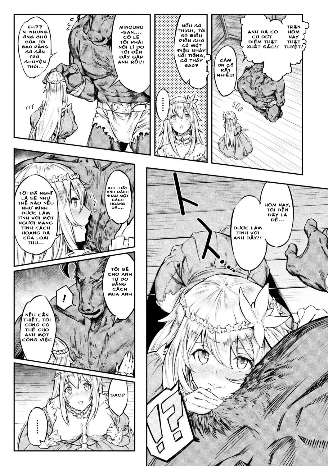 Tensei Shite Minotauros ni Nattara Ojou-sama ni Semarareta Ken - Tensei Shite Minotauros ni Nattara Ojou-sama ni Semarareta Ken trang 3
