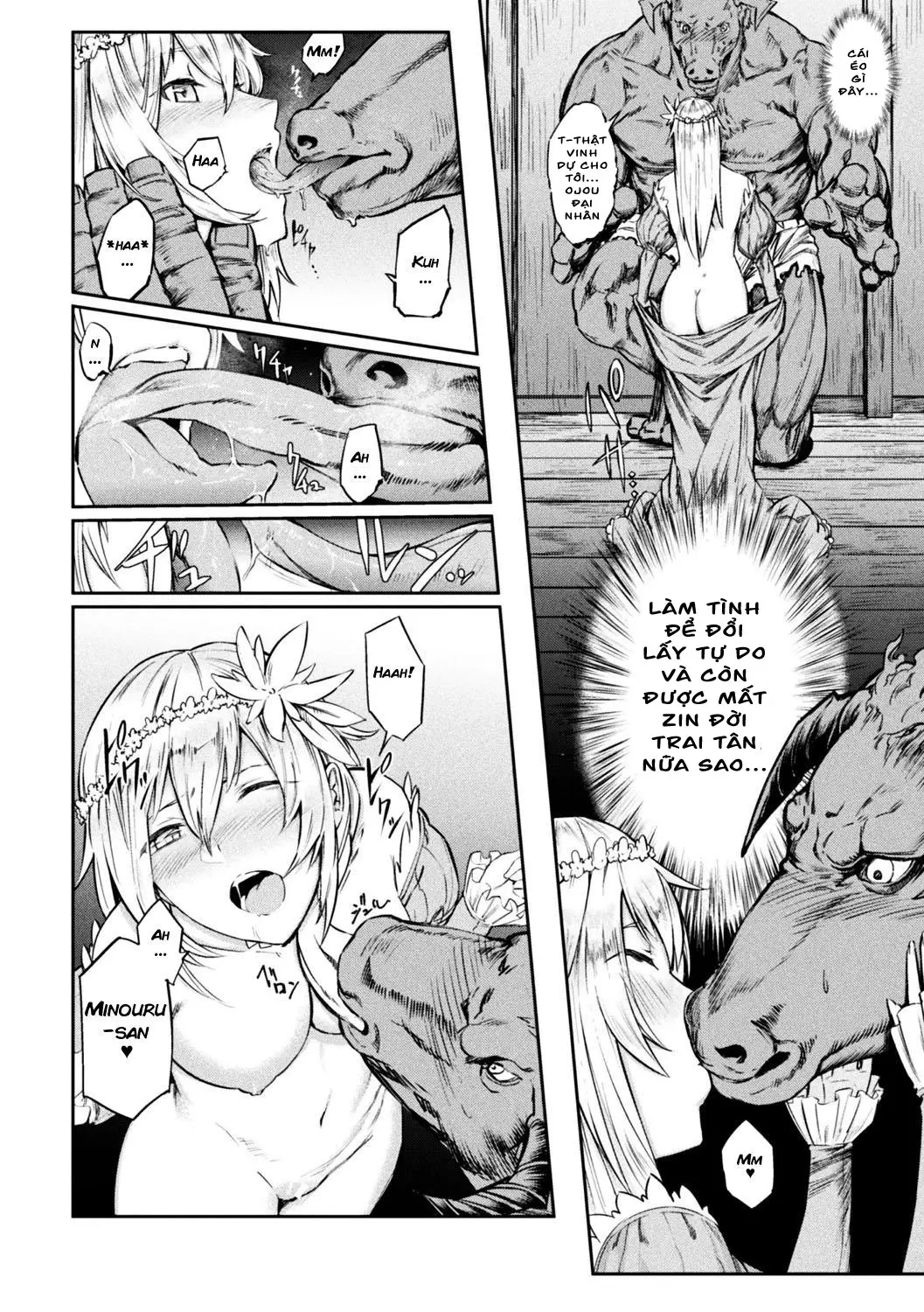 Tensei Shite Minotauros ni Nattara Ojou-sama ni Semarareta Ken - Tensei Shite Minotauros ni Nattara Ojou-sama ni Semarareta Ken trang 4