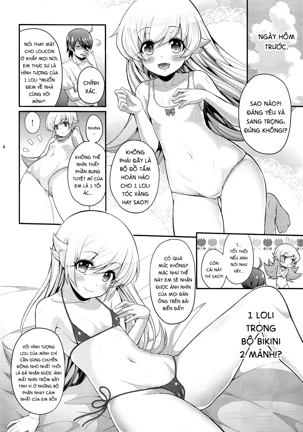 Pachimonogatari: Shinobu Collection - Pachimonogatari: Shinobu Collection trang 4