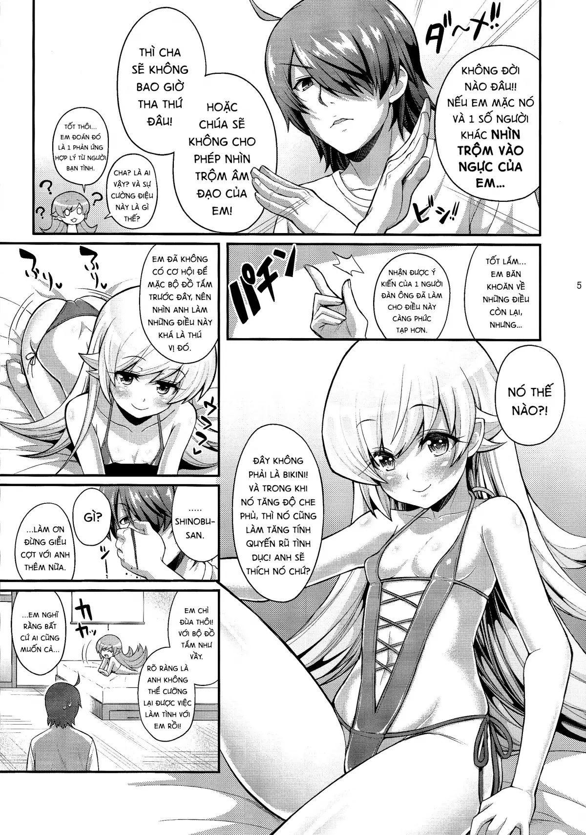 Pachimonogatari: Shinobu Collection - Pachimonogatari: Shinobu Collection trang 5