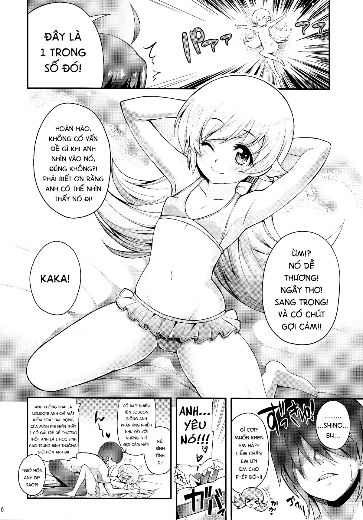 Pachimonogatari: Shinobu Collection - Pachimonogatari: Shinobu Collection trang 6
