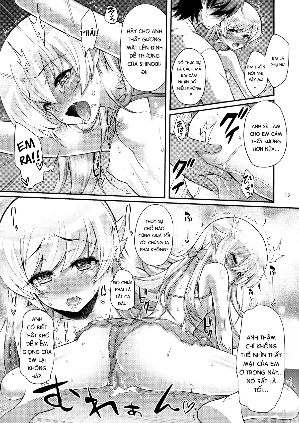 Pachimonogatari: Shinobu Collection - Pachimonogatari: Shinobu Collection trang 13