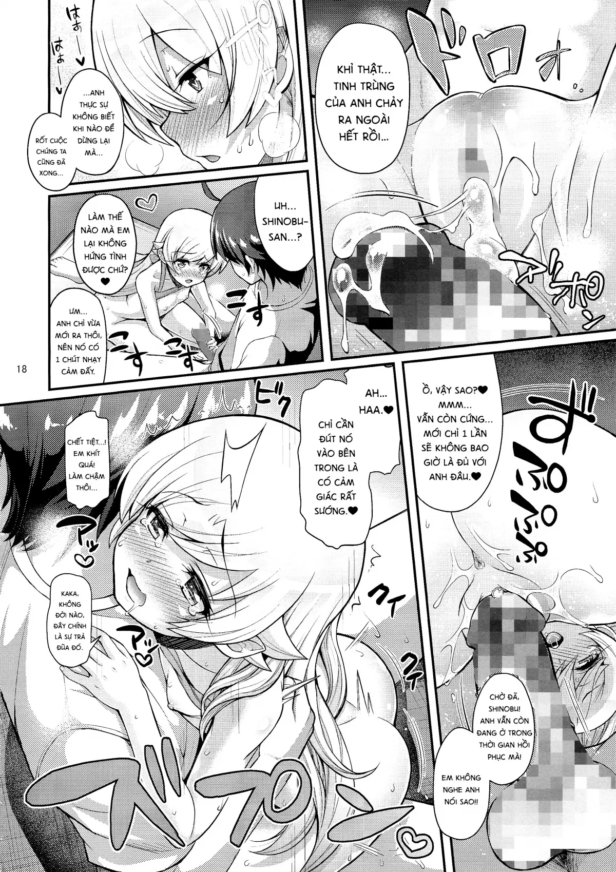 Pachimonogatari: Shinobu Collection - Pachimonogatari: Shinobu Collection trang 18