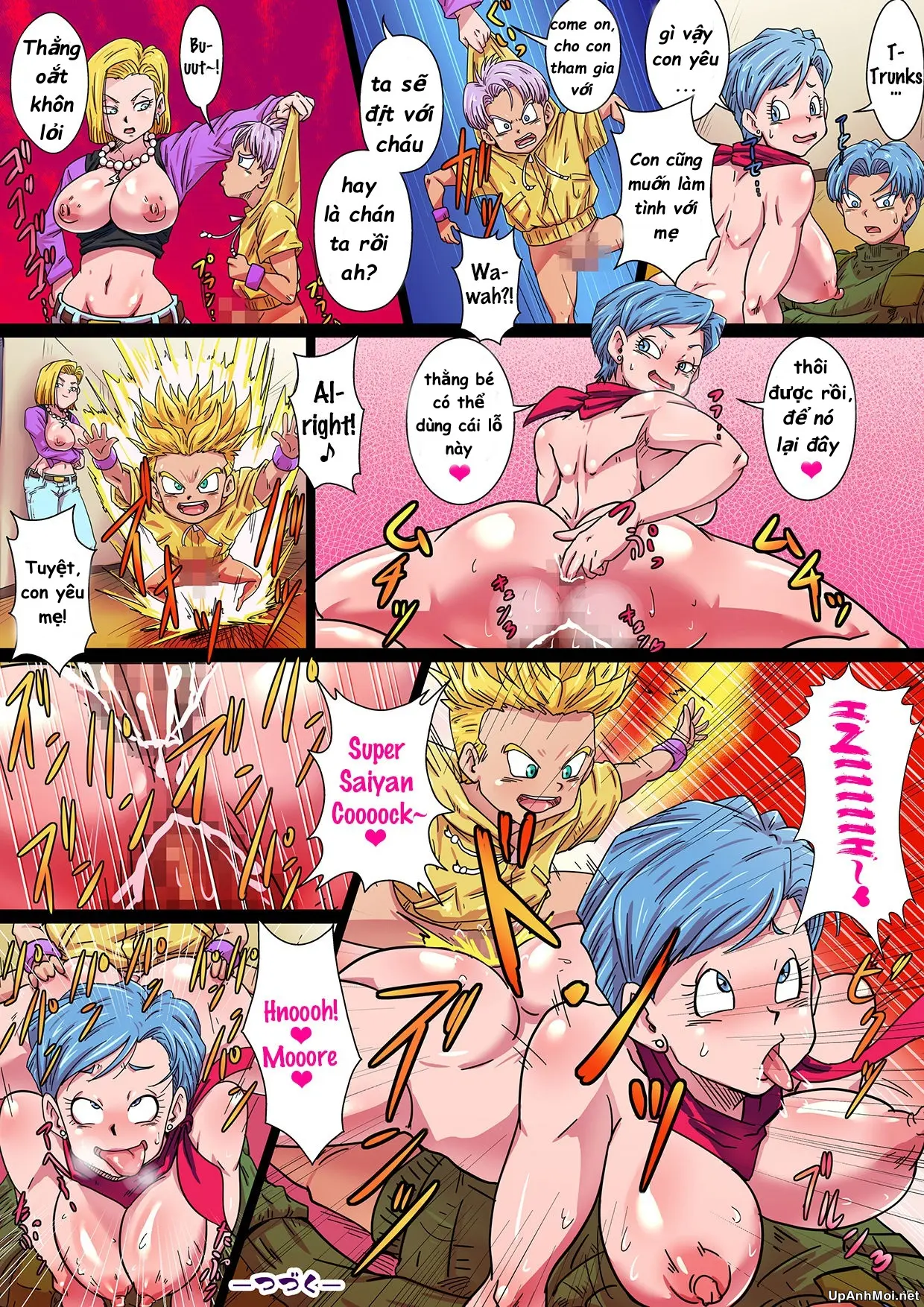 SOAP!! Kairaku e no Hankou!! Okasareta Chou Zetsurin Mai to Trunks - SOAP!! Kairaku e no Hankou!! Okasareta Chou Zetsurin Mai to Trunks trang 14
