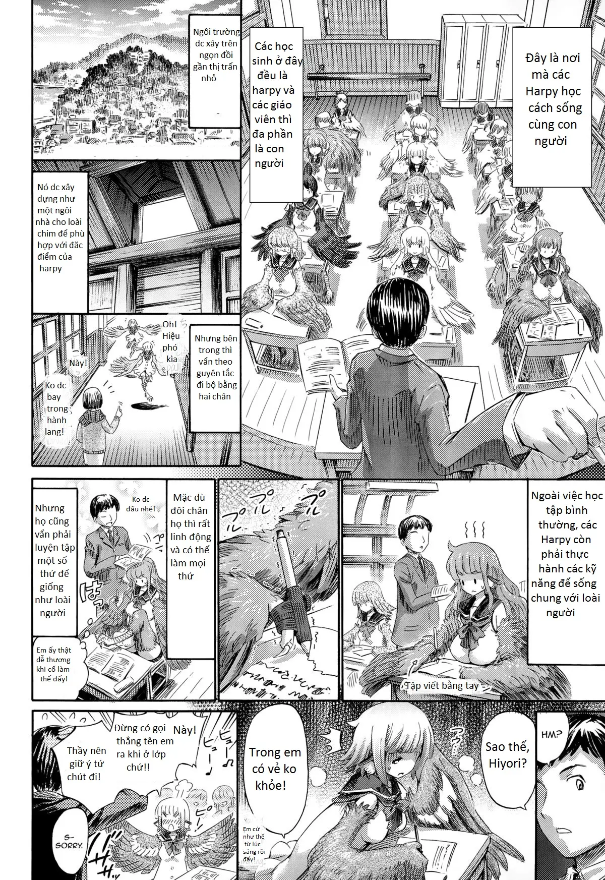 Harpy no Manabiya ~Kashimashi Class~ - Harpy no Manabiya ~Kashimashi Class~ trang 4
