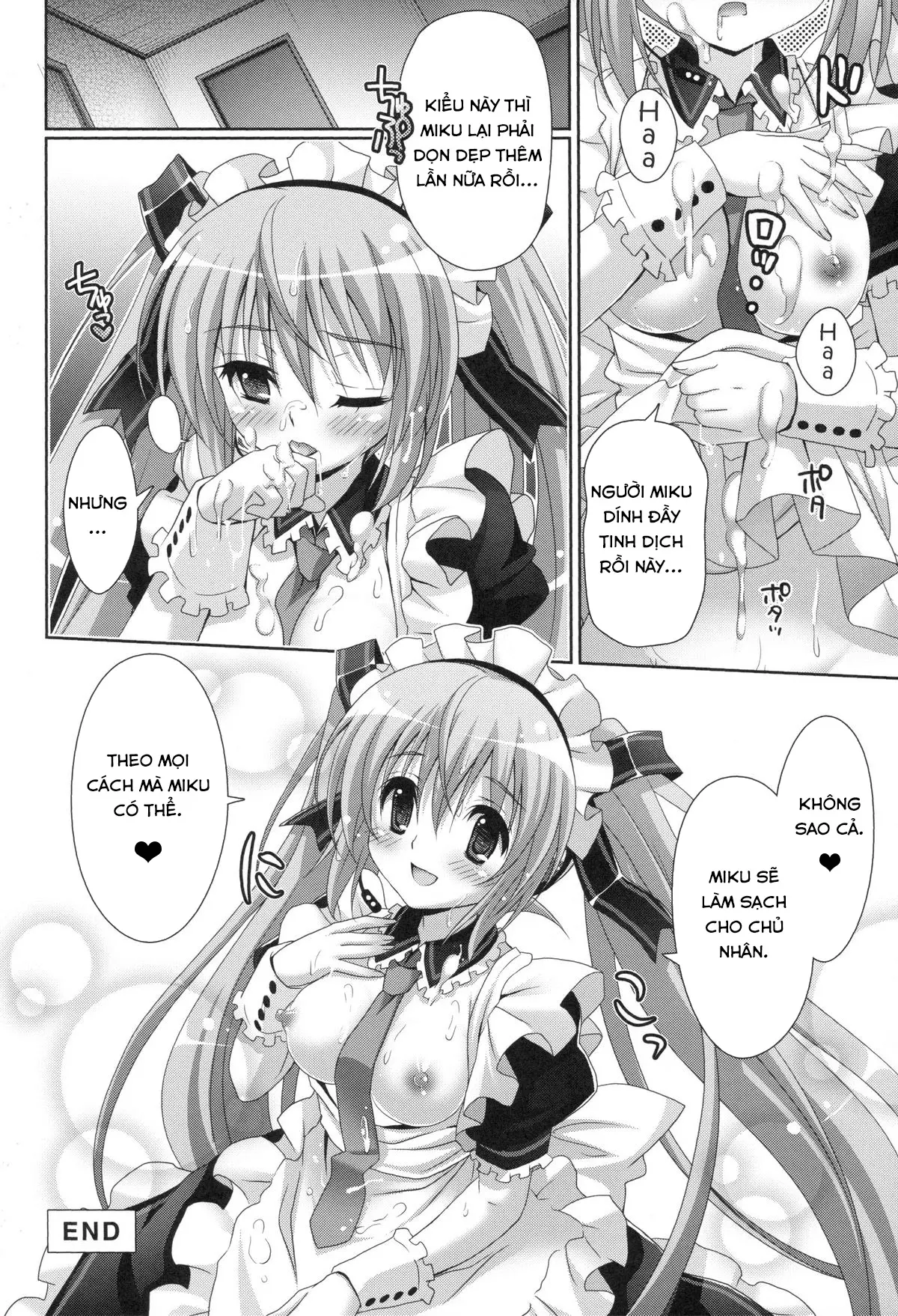 Miku-san ga Maid Fuku o Kite Iroiro Kirei ni Shitekureru Ohanashi. - Miku-san ga Maid Fuku o Kite Iroiro Kirei ni Shitekureru Ohanashi. trang 22