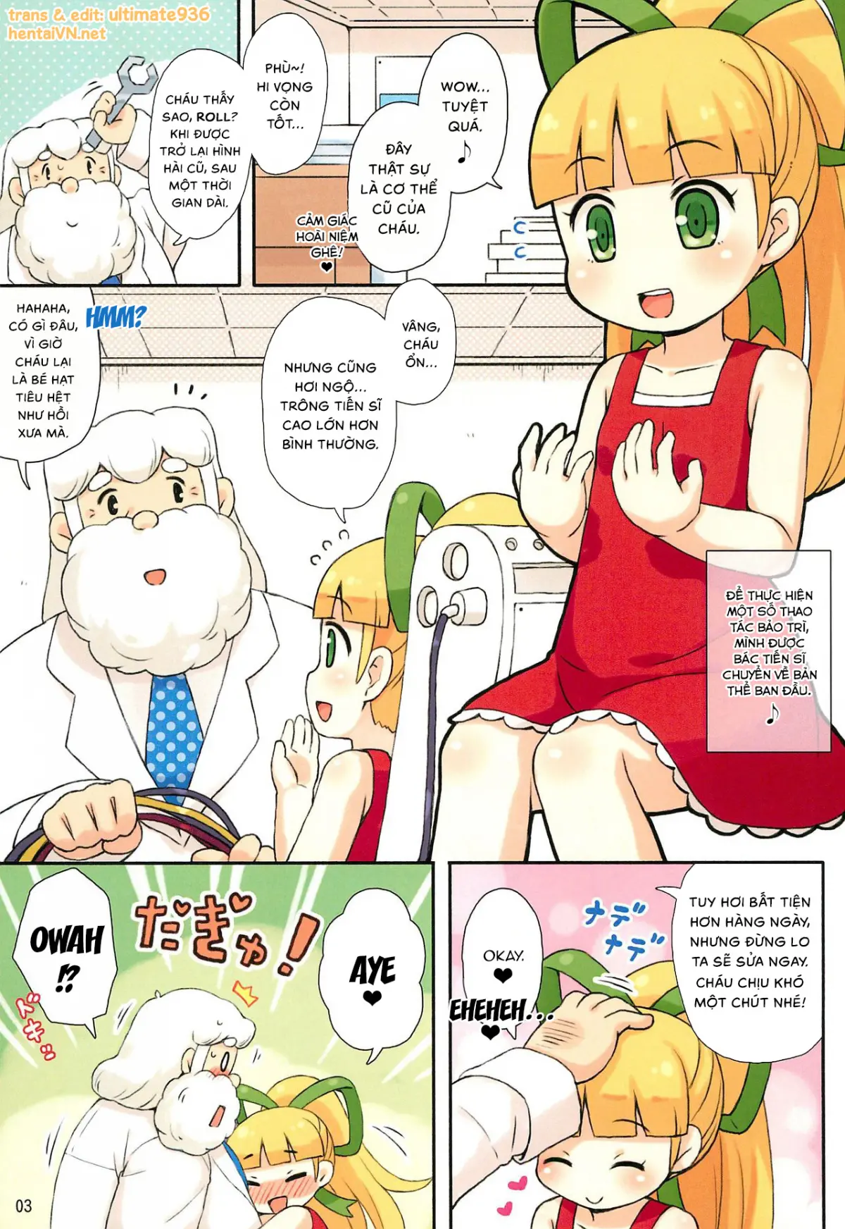 Roll-chan to Hakase no Nichijou - Roll-chan to Hakase no Nichijou trang 3