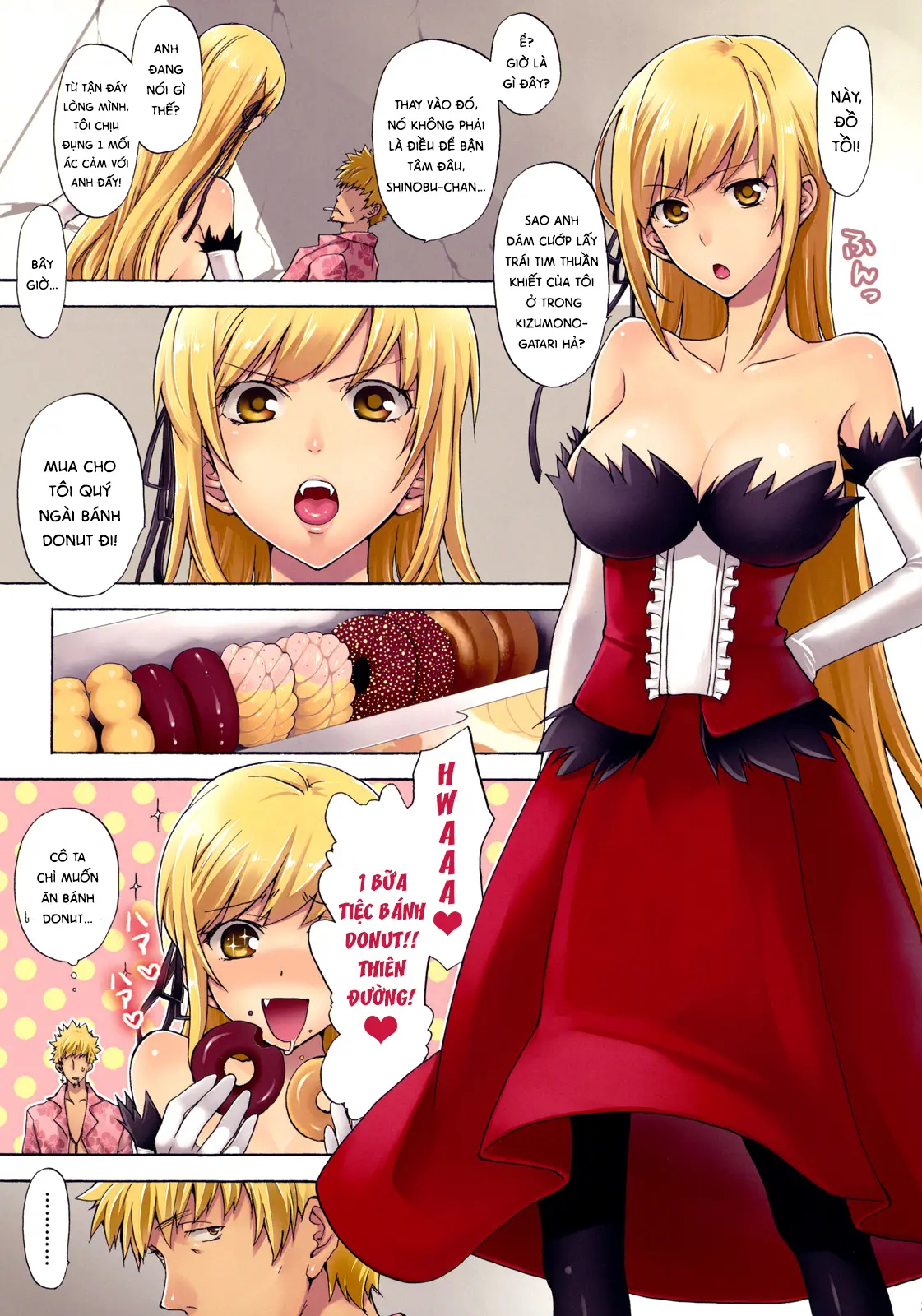 Oshino-san-chi no Shinobu-chan. Doughnut Hen - Oshino-san-chi no Shinobu-chan. Doughnut Hen trang 2