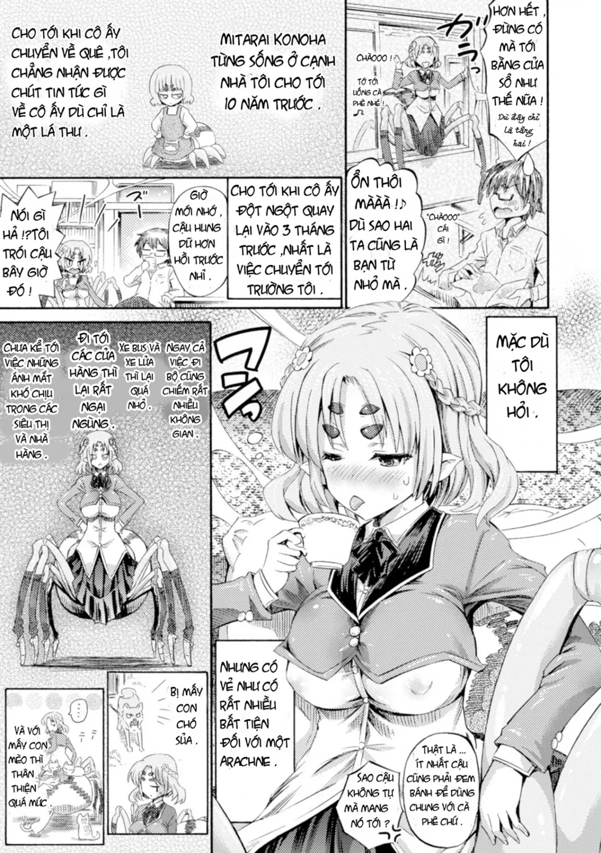 Otonari-san wa Hanagumo Konoha - Otonari-san wa Hanagumo Konoha trang 3