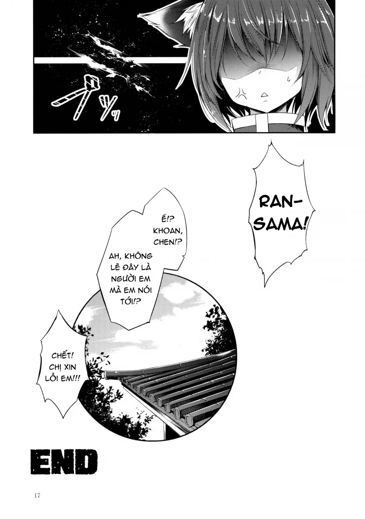 Senjitsu Tasukete Itadaita Kuroneko desu. (Touhou Project) [Vietnamese Tiếng Việt] [[DVT] Mov] - Senjitsu Tasukete Itadaita Kuroneko desu. (Touhou Project) [Vietnamese Tiếng Việt] [[DVT] Mov] trang 19