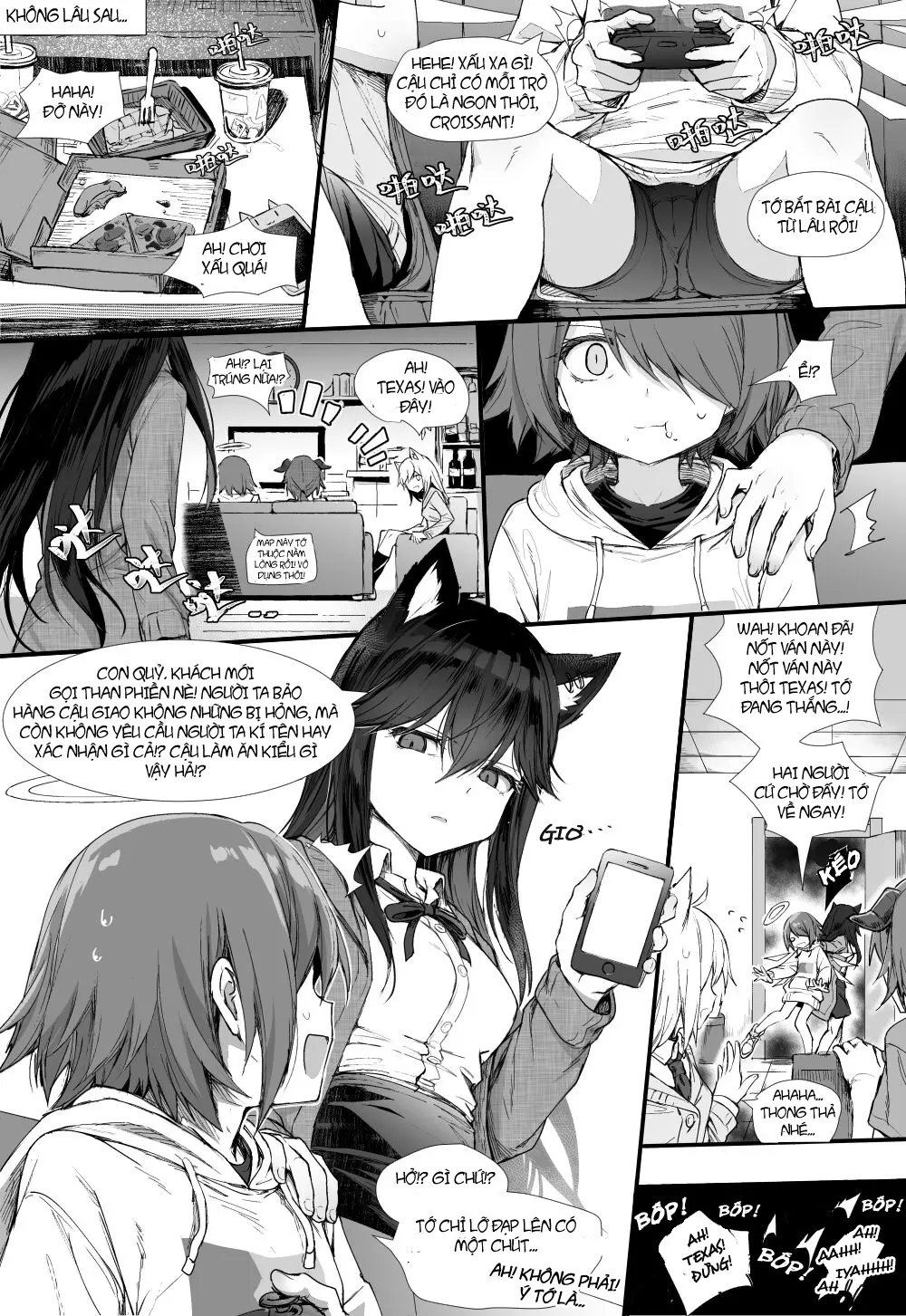 Texas×Exusiai(Arknights) - Vietnamese - Texas×Exusiai(Arknights) - Vietnamese trang 22