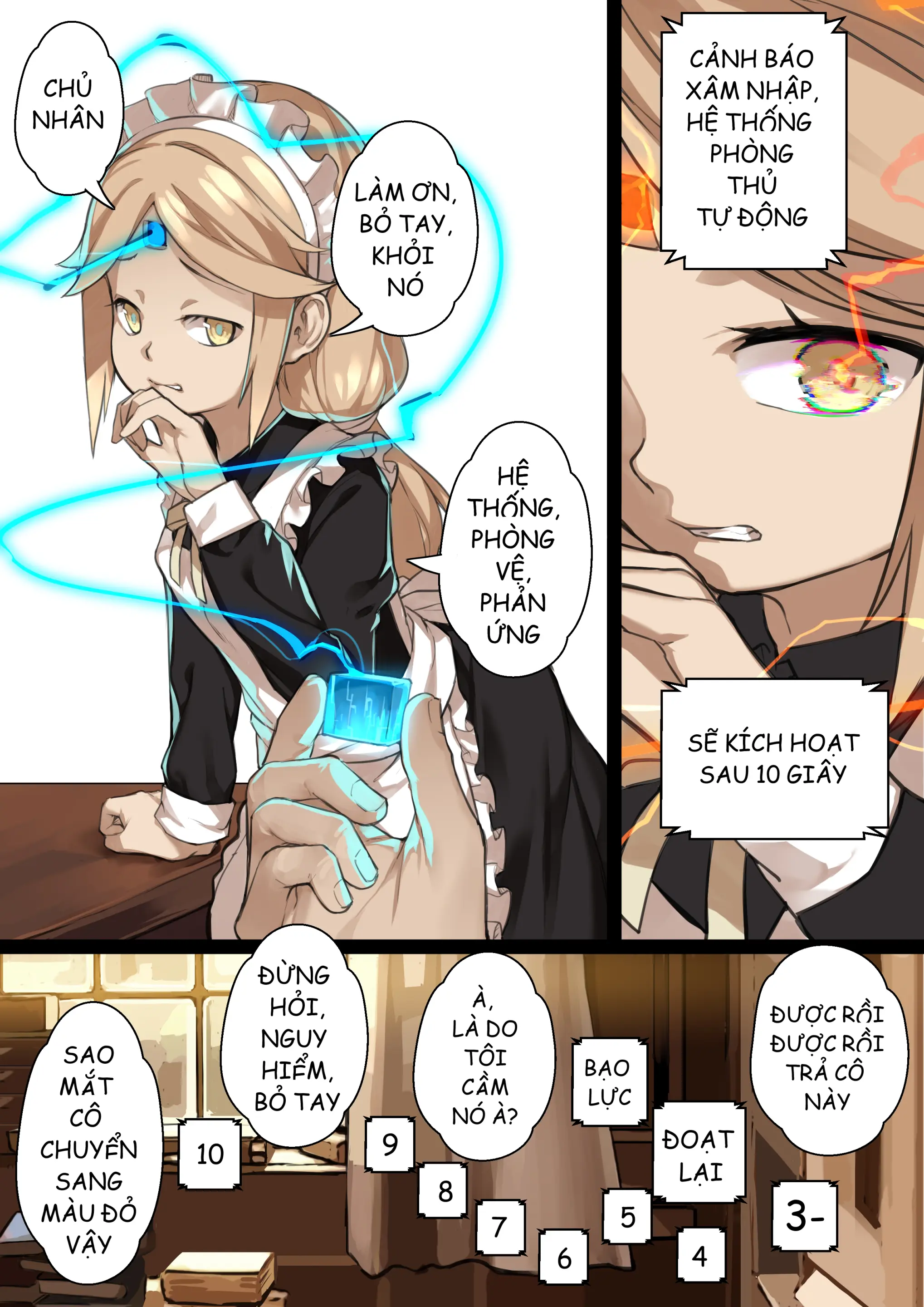 MAIDEN SINGULARITY Chapter 2 - MAIDEN SINGULARITY Chapter 2 trang 8