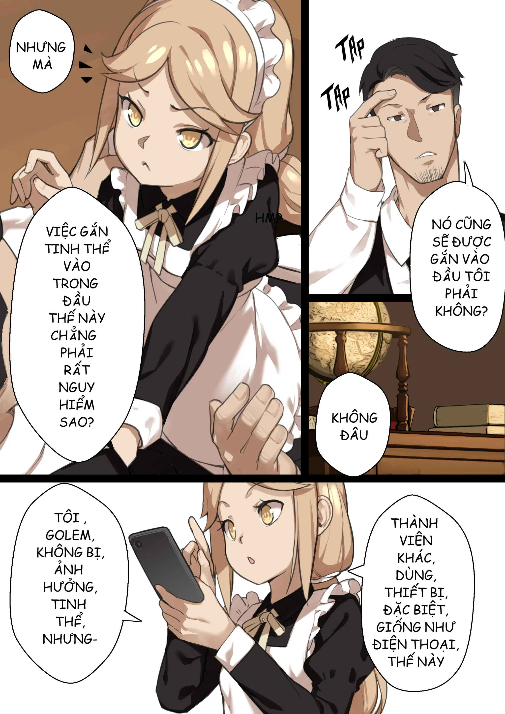 MAIDEN SINGULARITY Chapter 2 - MAIDEN SINGULARITY Chapter 2 trang 10