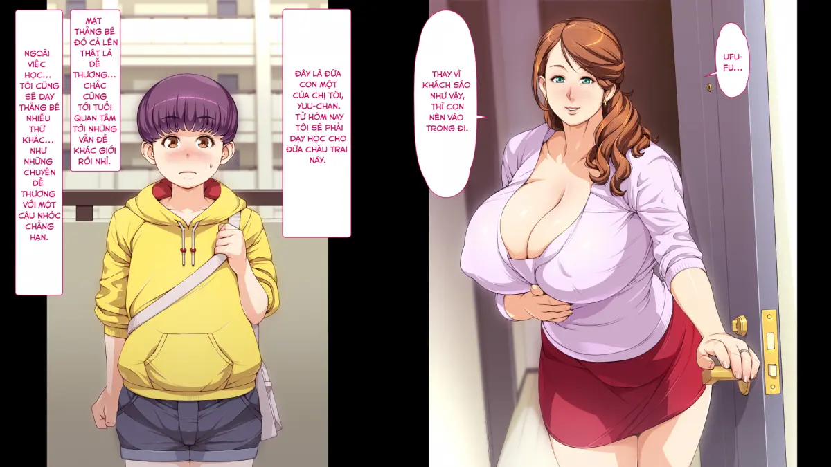 Oba-san to Boku no H na Obenkyou - Oba-san to Boku no H na Obenkyou trang 9