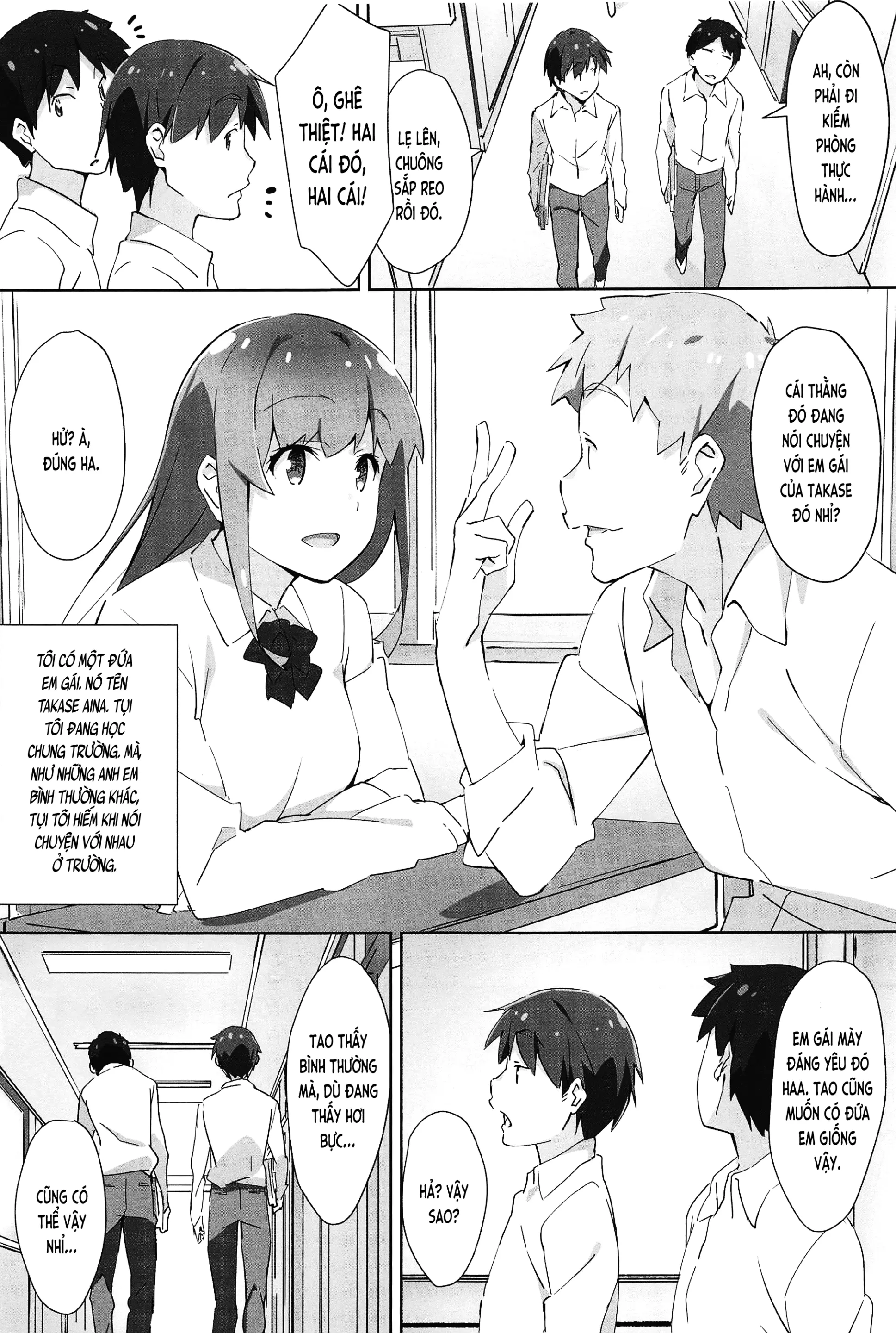 Onii-chan wa Asoko no Namae ga Ienai. | Anh hai không thể nói tên của chỗ đó. - Onii-chan wa Asoko no Namae ga Ienai. | Anh hai không thể nói tên của chỗ đó. trang 2