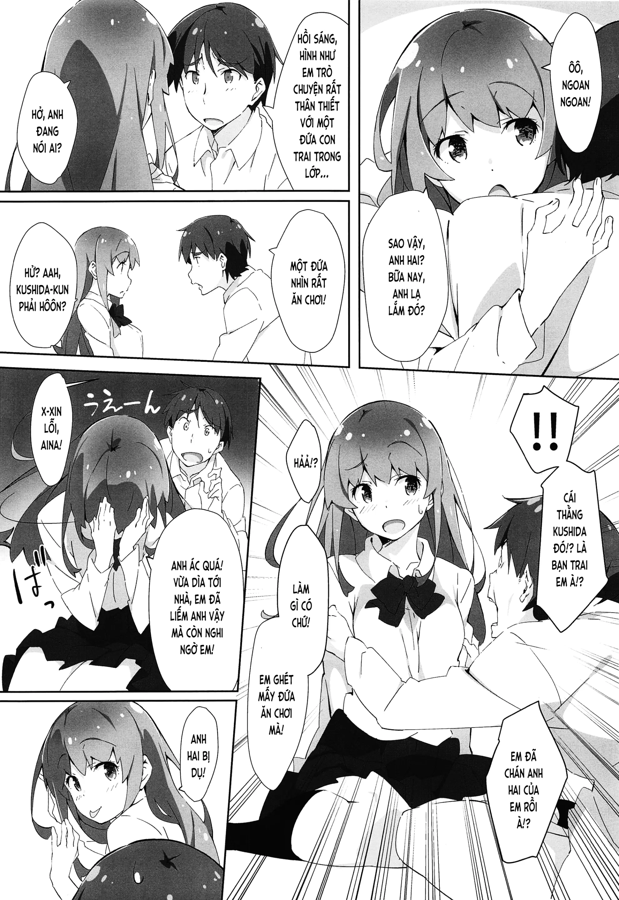 Onii-chan wa Asoko no Namae ga Ienai. | Anh hai không thể nói tên của chỗ đó. - Onii-chan wa Asoko no Namae ga Ienai. | Anh hai không thể nói tên của chỗ đó. trang 5