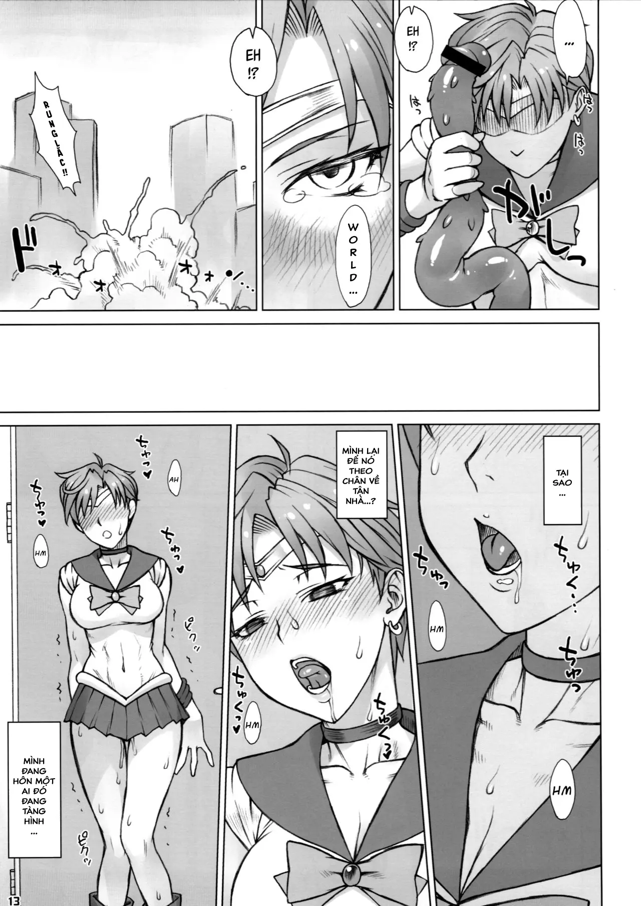 Uranus-san vs Toumei Ningen - Uranus-san vs Toumei Ningen trang 12