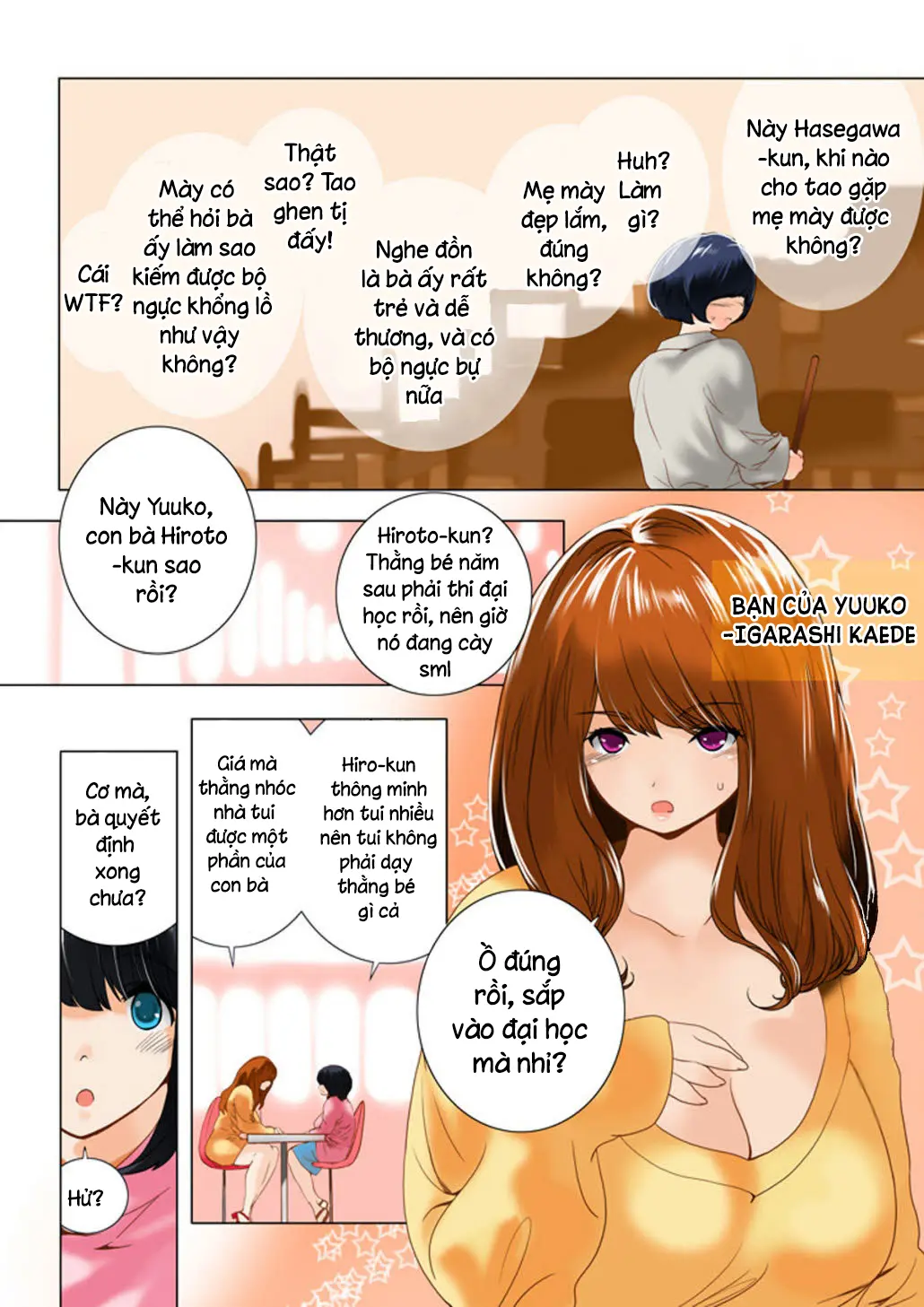Omamagoto Hasegawa-san chi no Oyakokankei Ichiwame "Haha to Oppai" - Omamagoto Hasegawa-san chi no Oyakokankei Ichiwame "Haha to Oppai" trang 10