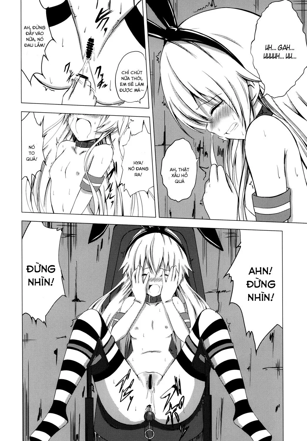 Kuubo Wo-Kyuu-chan no Shimakaze Yuri Dorei Choukyou ~Anal Kaihatsu Hen~ - Kuubo Wo-Kyuu-chan no Shimakaze Yuri Dorei Choukyou ~Anal Kaihatsu Hen~ trang 13