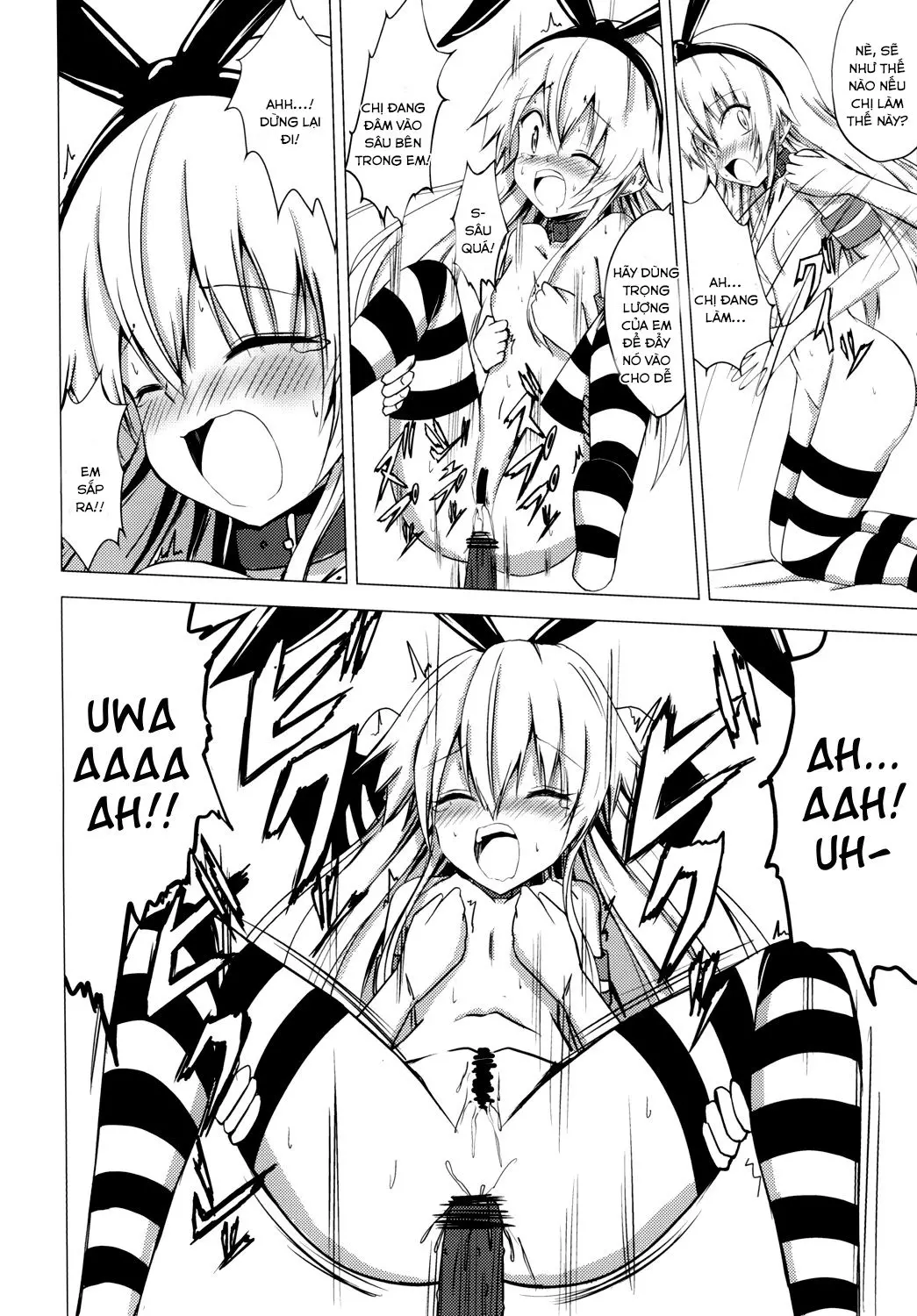 Kuubo Wo-Kyuu-chan no Shimakaze Yuri Dorei Choukyou ~Anal Kaihatsu Hen~ - Kuubo Wo-Kyuu-chan no Shimakaze Yuri Dorei Choukyou ~Anal Kaihatsu Hen~ trang 19