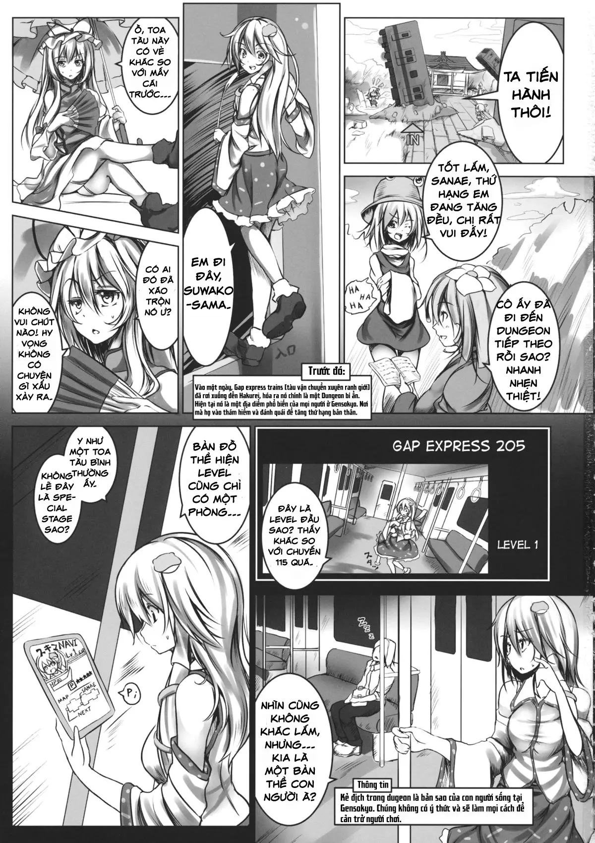 Kochiya Sanae Kyousei Chikan Densha - Kochiya Sanae Kyousei Chikan Densha trang 2