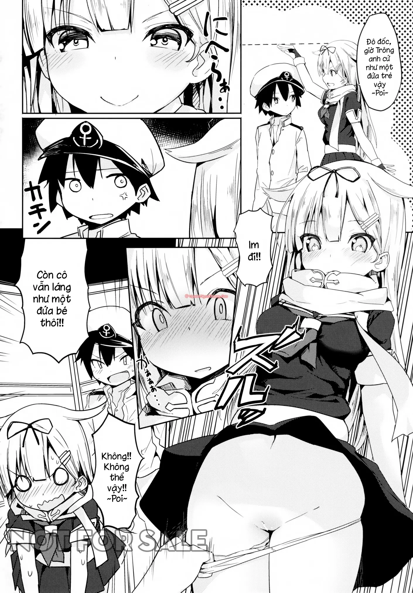 Yuudachi to Teitoku ga H de Kenka - Yuudachi to Teitoku ga H de Kenka trang 3
