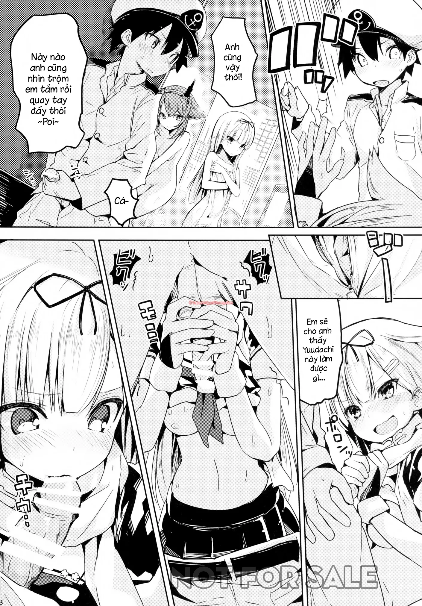 Yuudachi to Teitoku ga H de Kenka - Yuudachi to Teitoku ga H de Kenka trang 9