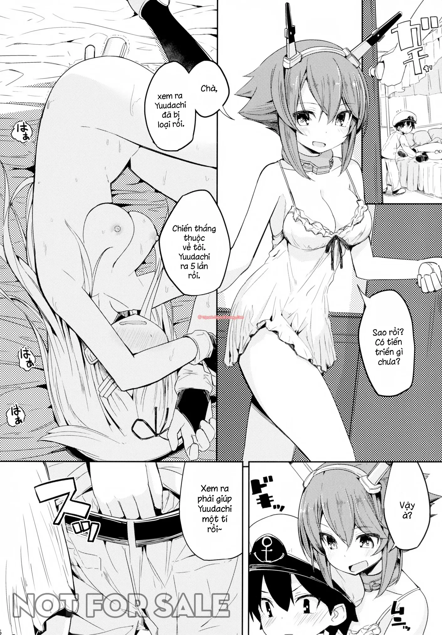 Yuudachi to Teitoku ga H de Kenka - Yuudachi to Teitoku ga H de Kenka trang 17