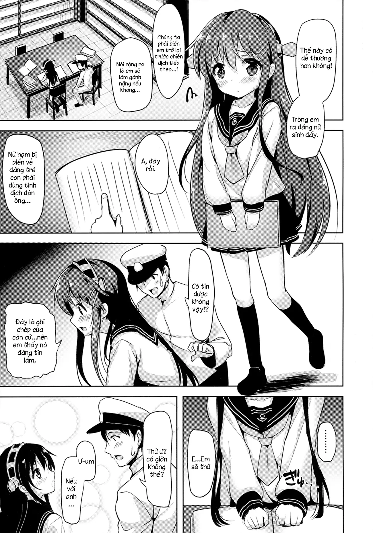 Loli Haruna ga Teitoku no Seieki de Moto ni Modoru Hon - Loli Haruna ga Teitoku no Seieki de Moto ni Modoru Hon trang 5